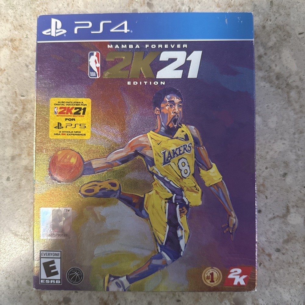 NBA 2K21 Mamba Forever Edition PlayStation 4 - Sony Kobe Bryant New, Sealed!